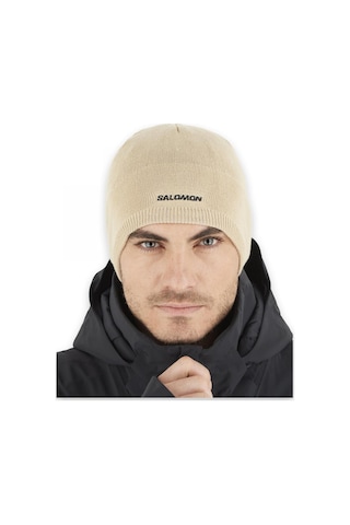 Salomon Lc1847100 Salomon Beanie Bere Bej Unisex Bere 001