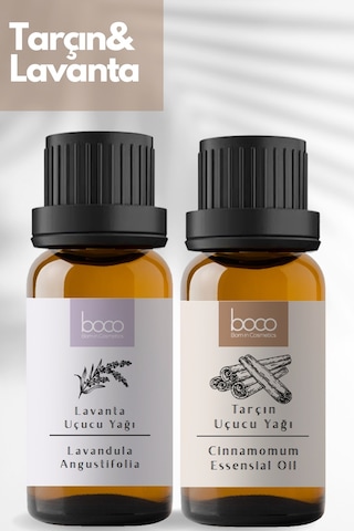 Boco Born In Cosmetics %100 Saf Lavanta + Tarçın Uçucu Yağı 10 + 5 ML
