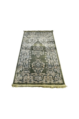 Seccade Dokuma Halı Seccade Püsküllü 80x125 Haki