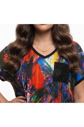 Daido Daıdo Kadın T-shirt 20y331900236 Siyah