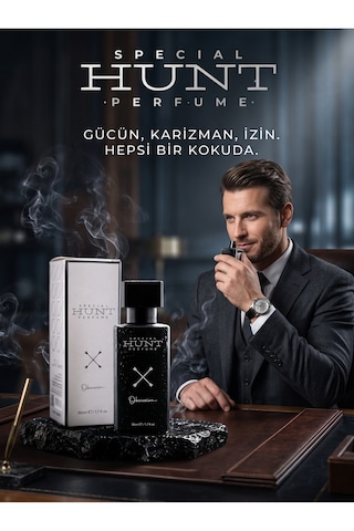 Special Hunt Obsession Erkek Parfümü 50 Ml Edp Aromatik - Odunsu