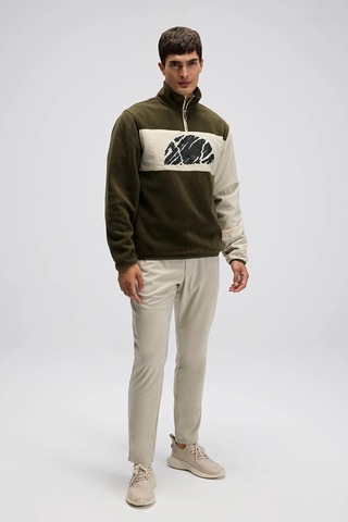 Ellesse Erkek Sweat Em519-kh Koyu Haki Koyu Haki