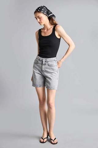 Defacto Jean Bermuda Şort H0663ax26hsnm55 Gri-nm55