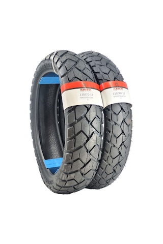 130/70-17 Ve 110/80-17 Pulsar Rs200 Takım Tl Tubeless - Dubleks Motosiklet Lastiği