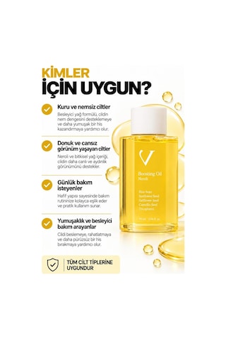 Boosting Oil/ Cilt Bakım Ve Masaj Yağı 100ml