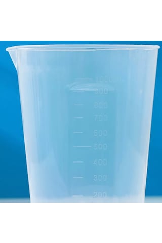 Dolana Plastik Ölçekli Bardak 1 Litre Mutfak İçin Sürahi 195286601 Beyaz