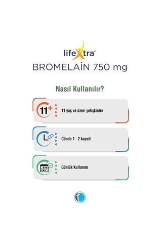 Lifextra Bromelain 60 Kapsül
