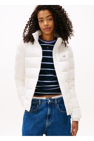 Tommy Jeans Ekru Kadın Mont Dw0dw21618ybl-11328 Ekru