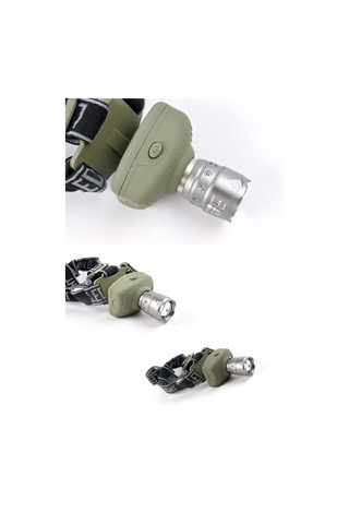 Özel Seri Seyahat Aleti Pratik Lamba Single Sword Power Head Lamp - Pilli Kafa Lambası
