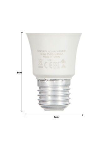 Osram Led Ampül Cla60 8, 5w E27 Duylu S.beyaz Sku: Smg8690010179784 Açık Kahverengi