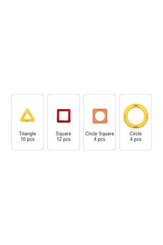 Magformers Mıknatıslı Basic Plus Set - 30 Parça