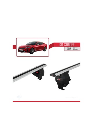 Kia Stinger 2018-2023 Arası İle Uyumlu Ace-4 Ara Atkı Tavan Barı Gri