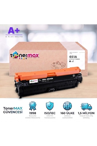 Hp 651a Ce340a Siyah Uyumlu Toner A Plus / Laserjet Enterprise 700 Color Mfp M775