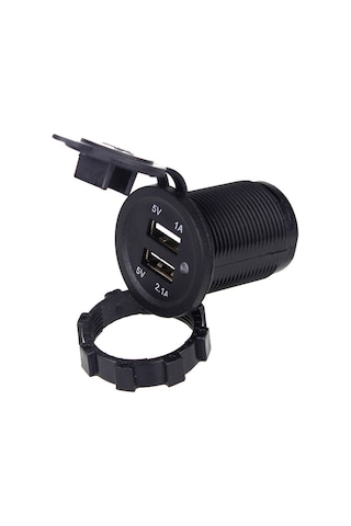 Universal Çift Usb'li Soket 12-24v