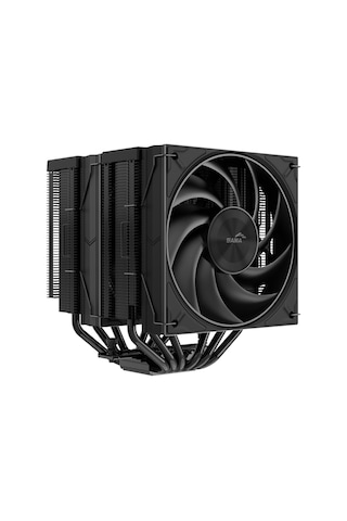 Sama A60b, Black, 2x120mm Mono Fan, Kule Tipi Hava Soğutma, 6 Adet Gelişmiş Siyah Kaplamalı Bakır Is