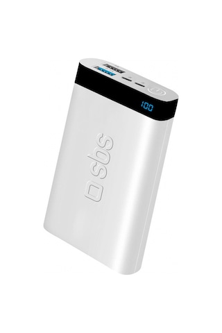 Sbs İntelligent Fast Charge 10.000mAh Led 2M Lightning Powerbank