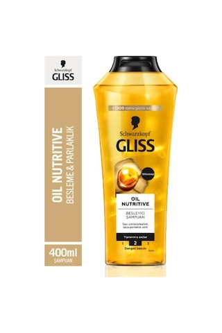 Gliss Oil Nutritive Şampuan 3 x 400 ML