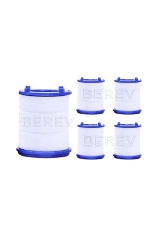 Berev 5 Adet Musluk Başlığı Filtresi- Kireç Pas Tortu Engelleyici Filtre