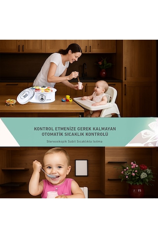 VZN KA4010 20 W 1.5 L 7 Kavanozlu Profesyonel Yoğurt Makinesi