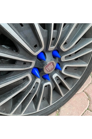 Sivri Bijon Takımı Mavi Renk Uzun Bijon 17mm