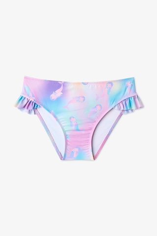 Penti Renkli Kız Çocuk Mermaid Üçgen Bikini Takımı