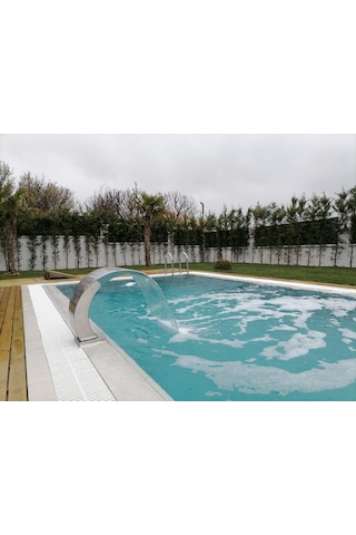 Havuz Kenarı Cobra Su Perdesi 800 x 600 MM Aısı 304 Kalite Paslanmaz