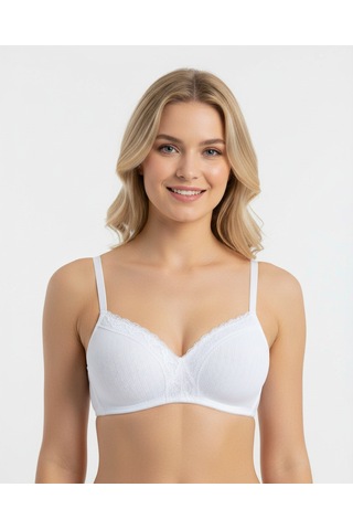 Bonbon Kadın Balensiz Jakarlı Soft Bra Sütyen Bb2103 Pembe