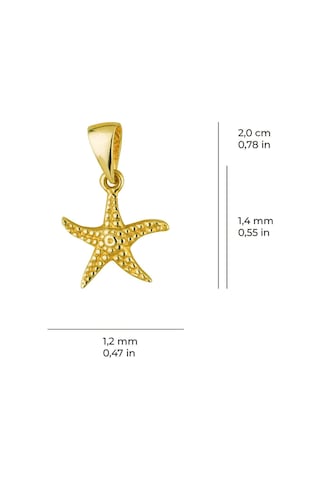 14 Ayar Altın Deniz Yıldızı Kolye Ucu 1,25 Gr-6583