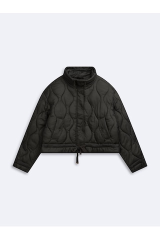 LTB Oversize Kapitone Şişme Yeşil Mont
