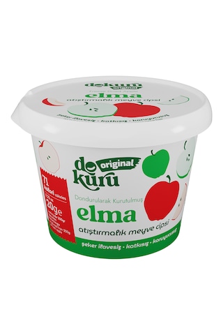 Dokuru Elma Kuru Meyve Cipsi 25 G