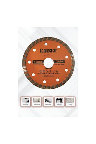 115mm Turbo Mermer,granit,seramik,beton Kesme