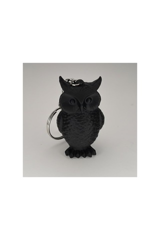 Siyah Owl Keychain