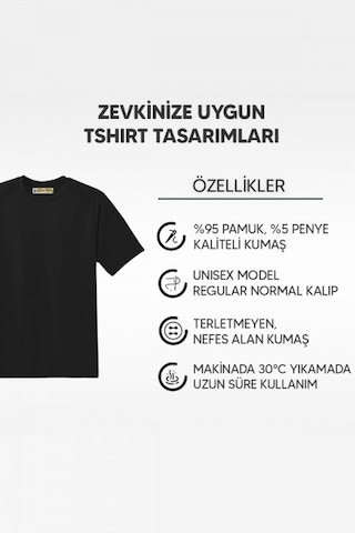 Naruto Sırt Baskı Sembol T-shirt Siyah