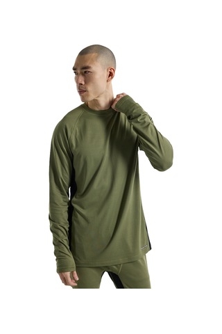 Burton Burton X Cre Eck Erkek Yeşil İçlik Üst Moss Haki