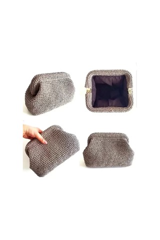 Hrşytrend Gizli Metal Çanta Bursu 3 Adet - 20 Cm - Metal Çanta Aparatı Çanta Aksesuarı Çok Renkli