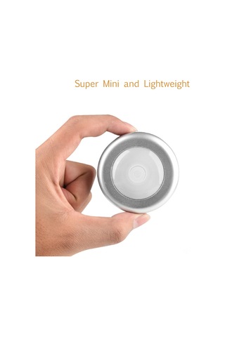 Neevoyu 6 Led Dokunmatik/ Basma Tipi Işık Regülasyonlu Gece Lambası 2800k-3200k Islak Işık - Pil Yok - Ev/ Dormitorio/ Dolap Kullanıma Uygun Sıcak Beyaz