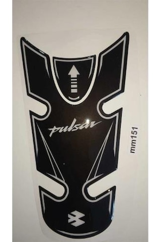 Bajaj Pulsar Ns200 Tank Pad Damla Sticker Modeli Siyah