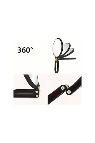 Kompakt Makyaj Aynası, Çift Taraflı Seyahat Aynası, Katlanabilir Saplı Makyaj Aynası, Taşınabilir Seyahat Aynası, 30x Büyüteçli Ayna, Elde Taşınabilir Makyaj Aynası, Açık Hava Kadın Makyajı Ve Seyahat İçin