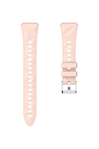 Ariatech Huawei Watch Gt5 Pro 42mm Uyumlu Krd-129 Silikon Kordon Strap Kayış-kırmızı