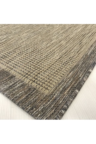 Elvey Home Jüt Sisal S9427 Beyaz Krem Kaymaz Taban Hasır Dokuma Yıkanabilir Yolluk Salon Koridor Mutfak Halısı Beyaz/krem