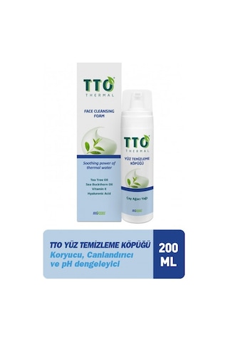 Tto Çay Ağacı Özlü Yüz Temizleme Köpüğü 200 ML