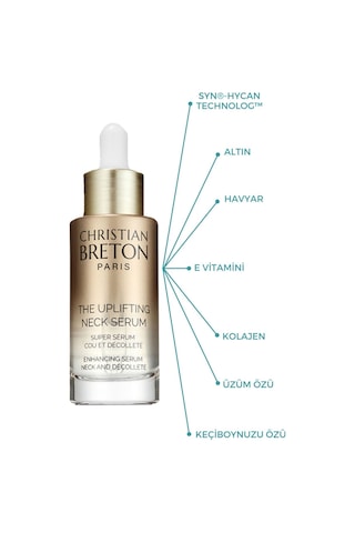 The Uplifting Boyun Ve Dekolte Bölgesi İnce Çizgi Ve Kırışıklık Azaltıcı Serumu 30ml