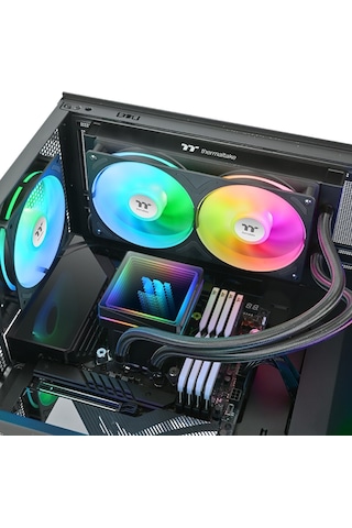 Thermaltake Th240 V3 Argb 240mm Siyah Islemci Sivi Sogutucu 240 MM