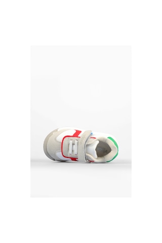 Vicco Kiev Basic Unisex Bebek Beyaz Sneaker Beyaz