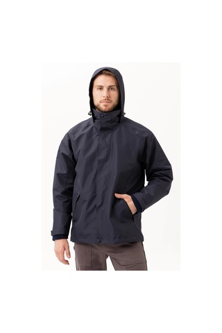 Armadillo Erkek Kışlık Parka Çıkarılabilir Polarlı Suya Dayanıklı Rüzgar Geçirmez 3'ü 1 Arada Mont Lacivert