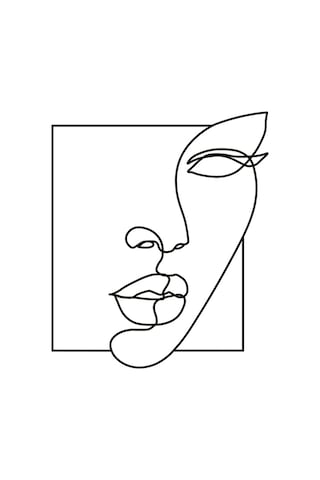 Kadın Silüet Women 3d Duvar Dekoru - Şık Ve Minimalist Tasarım 19cm