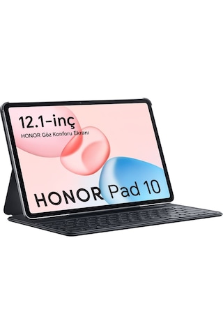 Honor Pad 10 8 GB 256 GB Wifi 12" Tablet + 5301ANNX Klavyeli Kılıf + Kalem