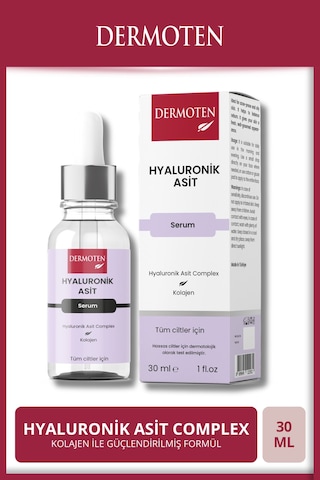 Hyaluronik Asit Nemlendirici Cilt Bakım Serum 30 Ml