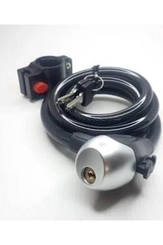 Rectus Halat Kilit Dolamalı Siyah 12 X 150 Cm Siyah