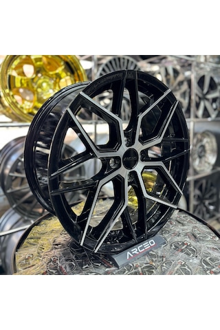 17'' 4x100 Arceo Valencia Black Diamond Jant Modeli